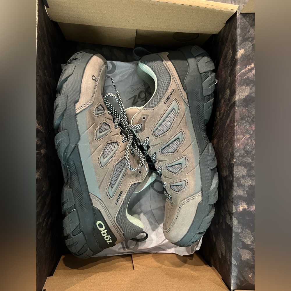 Oboz Women’s Sawtoothth X Low B-Dry Waterproof Hiking Shoes - size 10
